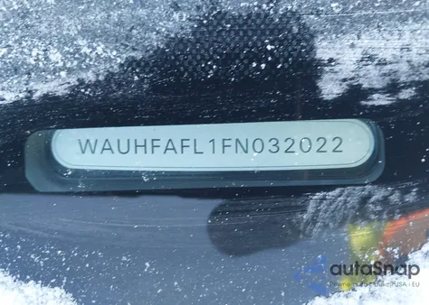 2015 Audi A4 2.0T Premium from USA, damaged, VIN WAUHFAFL1FN032022